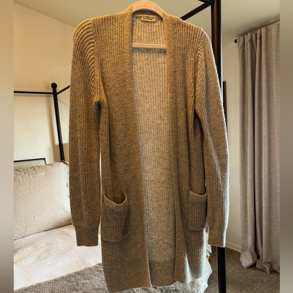 Grey marine layer cardigan
